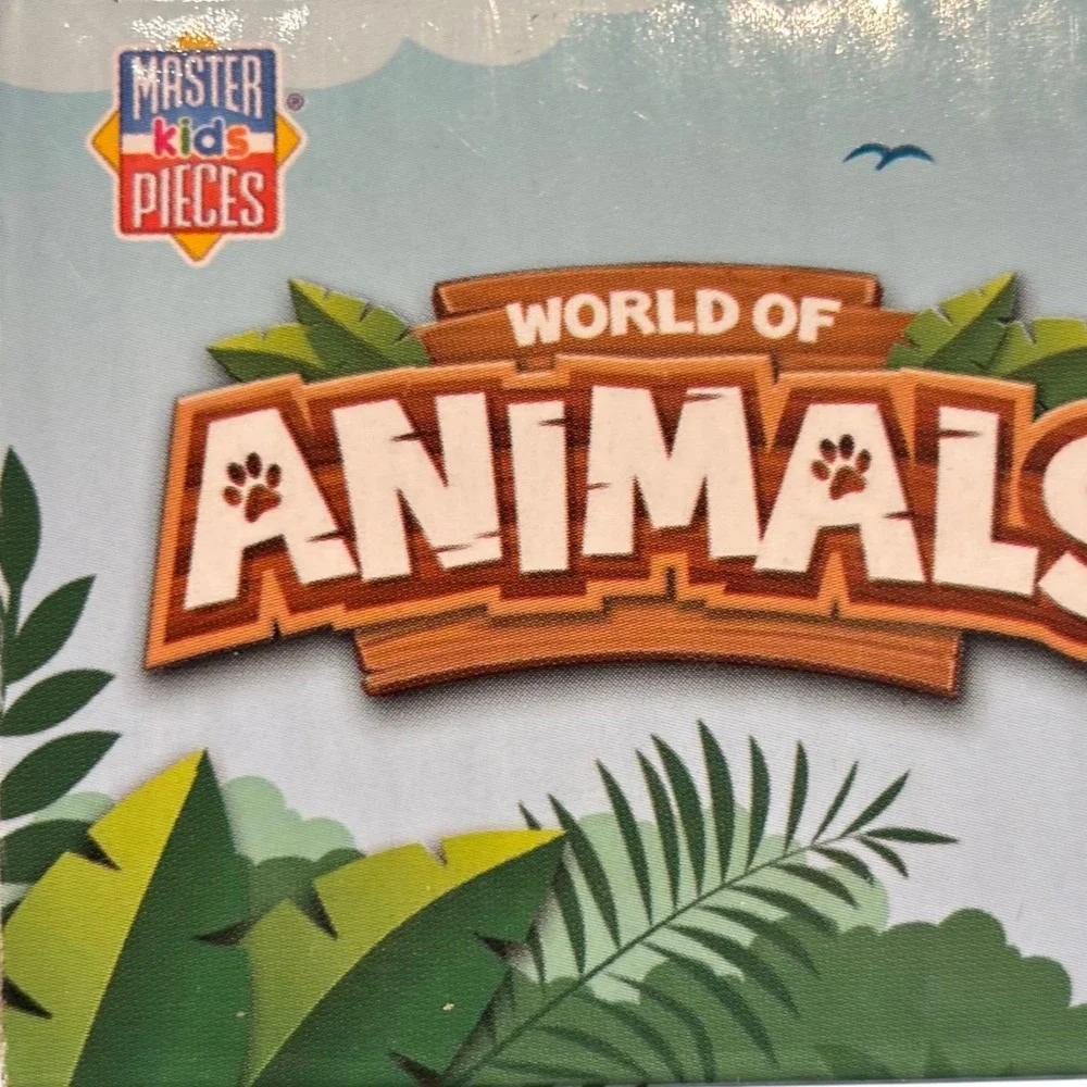 MasterKids Pieces World of Animals Safari Friends 100 Piece Jigsaw Puzzle